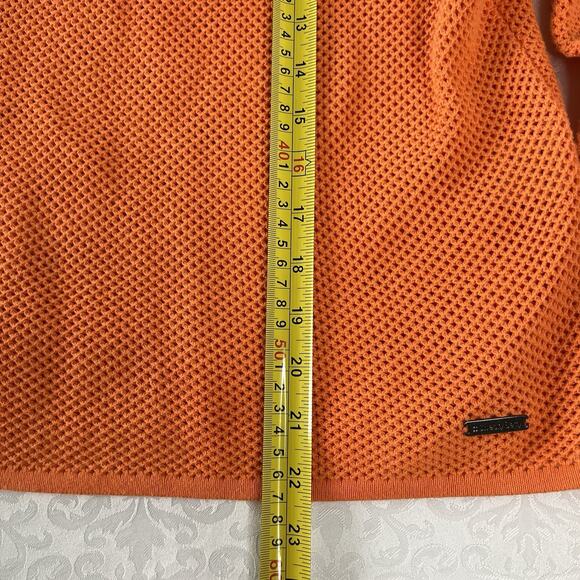 Sweaty Betty Top Shirt Womens Medium Mesh/Open knit Long Sleeve - Picture 7 of 10